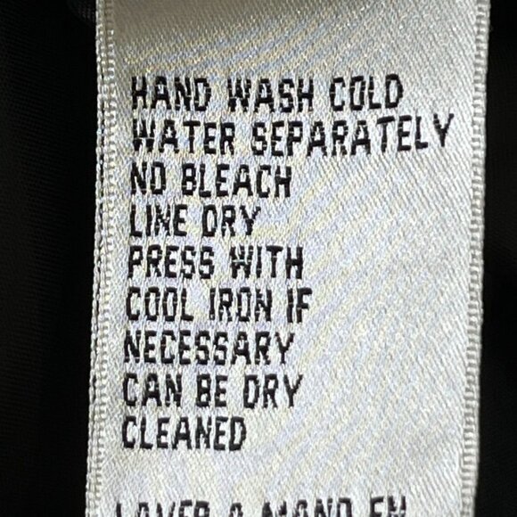 Evan-Picone Jacket Dress Size 8 Vintage Black Gold  Knee Length Classic - Picture 11 of 12